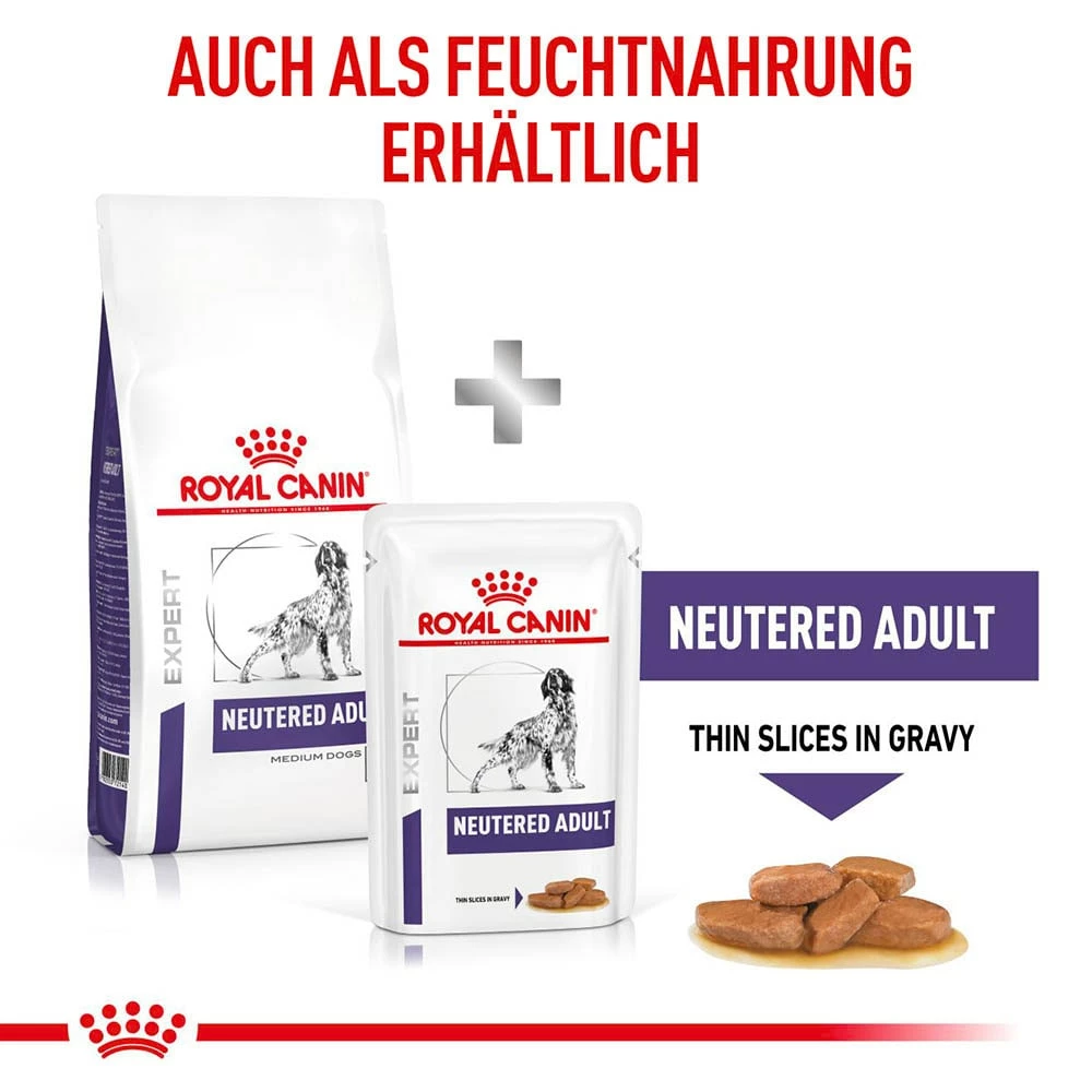 Royal Canin Expert Neutered Adult Medium Dogs Trockenfutter Für Hunde 2 Royal Canin Expert Neutered Adult Medium Dogs Trockenfutter Für Hunde – Bild 2