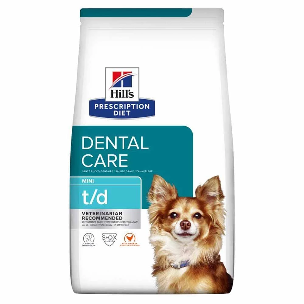 Hills Prescription Diet T/d Mini Hundefutter 1 Hills Prescription Diet T/d Mini Hundefutter