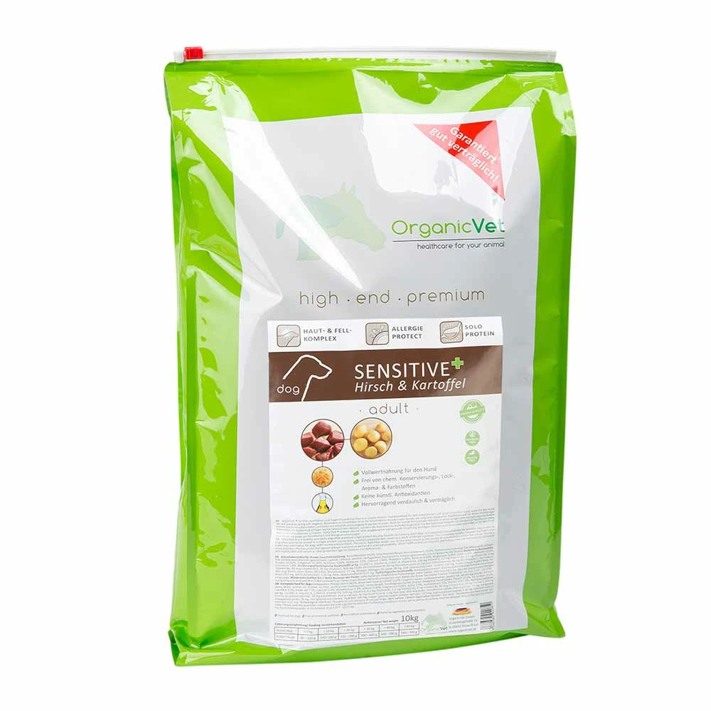 OrganicVet Sensitive Hirsch Trockenfutter Für Hunde 2 OrganicVet Sensitive Hirsch Trockenfutter Für Hunde – Bild 2