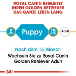 Royal Canin Golden Retriever Puppy Welpenfutter Trocken -Tier Geschäft 0054626 royal canin golden retriever puppy welpenfutter trocken