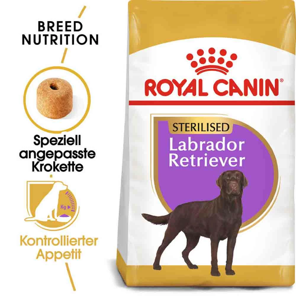 Royal Canin Labrador Retriever Adult Sterilised Trockenfutter Für Kastrierte Hunde 1 Royal Canin Labrador Retriever Adult Sterilised Trockenfutter Für Kastrierte Hunde