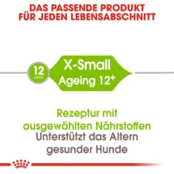 Royal Canin X-Small Ageing 12+ Trockenfutter Für ältere Sehr Kleine Hunde -Tier Geschäft 0054903 royal canin x small ageing 12 trockenfutter fur altere sehr kleine hunde