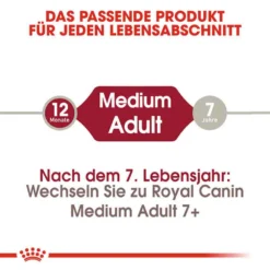 Royal Canin Medium Adult Trockenfutter Für Mittelgroße Hunde -Tier Geschäft 0054936 royal canin medium adult trockenfutter fur mittelgrose hunde
