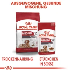 Royal Canin Medium Adult 10+ Trockenfutter Für ältere Mittelgroße Hunde -Tier Geschäft 0054954 royal canin medium adult 10 trockenfutter fur altere mittelgrose hunde