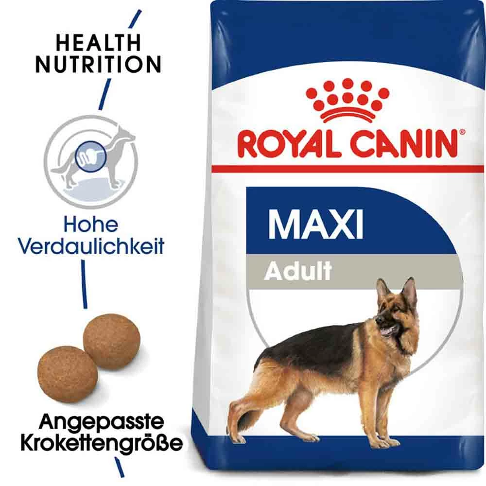 Royal Canin Maxi Adult Trockenfutter Für Große Hunde 1 Royal Canin Maxi Adult Trockenfutter Für Große Hunde
