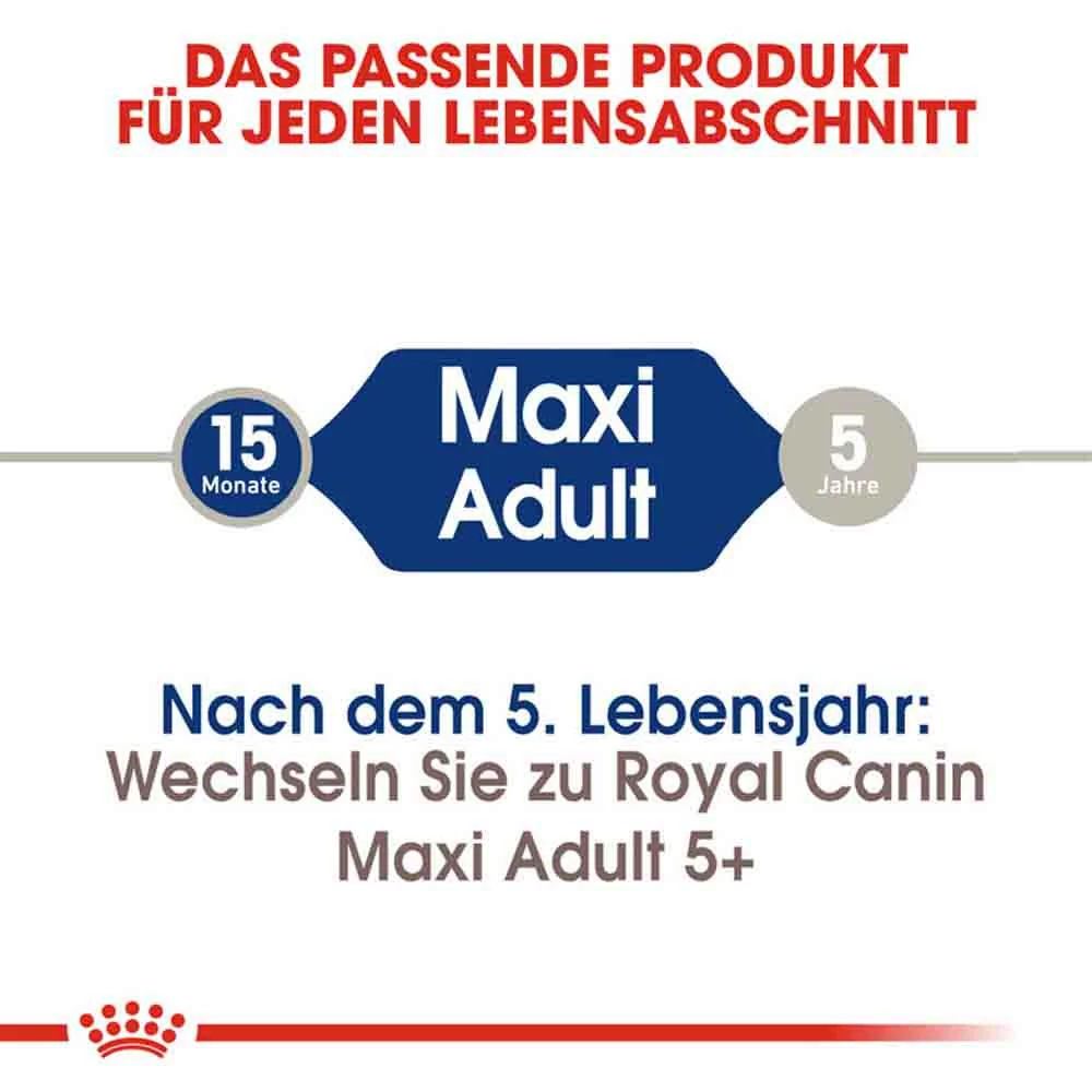 Royal Canin Maxi Adult Trockenfutter Für Große Hunde 3 Royal Canin Maxi Adult Trockenfutter Für Große Hunde – Bild 3
