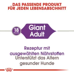Royal Canin Giant Adult Trockenfutter Für Sehr Große Hunde 9 Royal Canin Giant Adult Trockenfutter Für Sehr Große Hunde -Tier Geschäft 0054983 royal canin giant adult trockenfutter fur sehr grose hunde