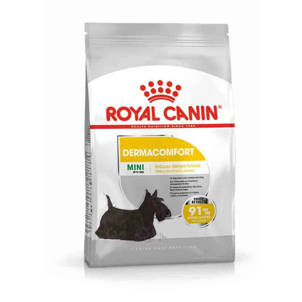 Royal Canin Dermacomfort Mini Trockenfutter Für Kleine Hunde Mit Empfindlicher Haut 2 Royal Canin Dermacomfort Mini Trockenfutter Für Kleine Hunde Mit Empfindlicher Haut – Bild 2
