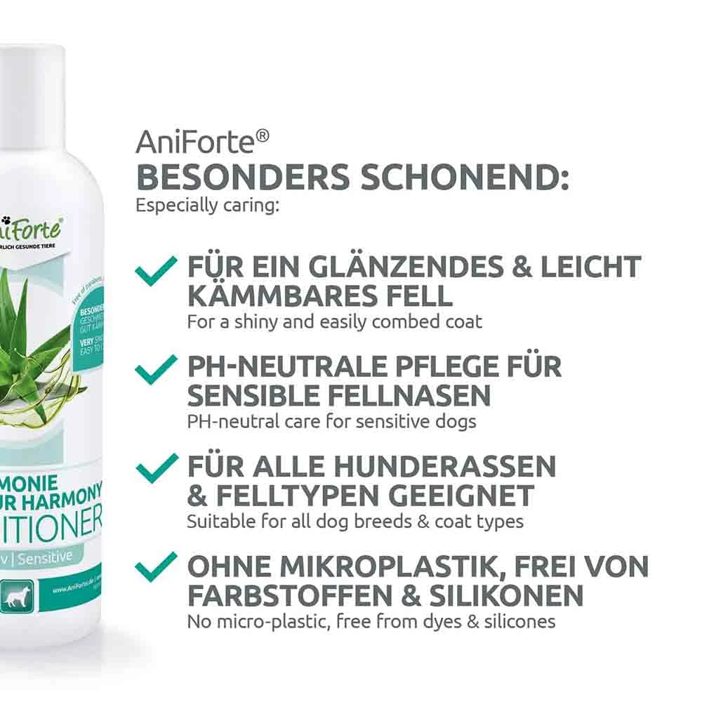 AniForte Fellharmonie Conditioner Sensitiv 2 AniForte Fellharmonie Conditioner Sensitiv – Bild 2