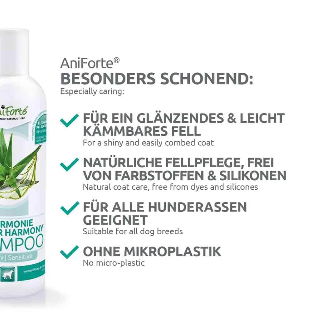 AniForte Fellharmonie Shampoo Sensitiv 3 AniForte Fellharmonie Shampoo Sensitiv – Bild 3