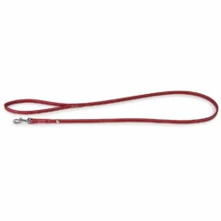 Das Lederband Barcelona Leine Indian-Red