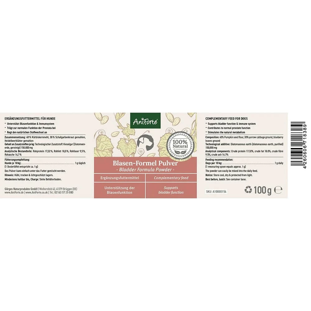 AniForte Blasen-Formel Pulver 5 AniForte Blasen-Formel Pulver – Bild 5